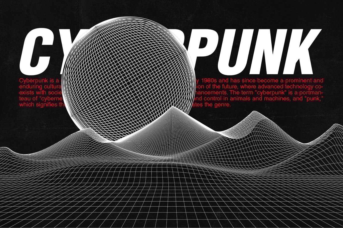 Wireframe Topo Elements Vectors（429836）